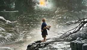 Detalle del póster de 'La desolacion de Smaug'
